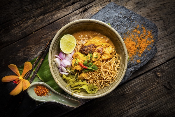 Khao soi. Image courtesy of the Tourism Authority of Thailand.